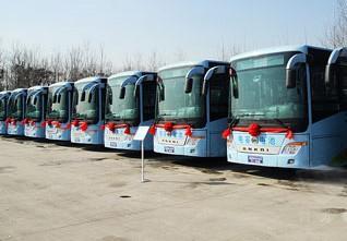 18辆安凯快充式纯电动公交投入淄博运营