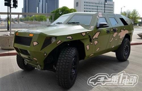 軍車也混動 美軍Bravo FED軍用概念車曝光