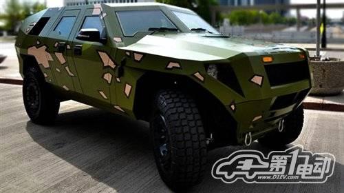 軍車也混動 美軍Bravo FED軍用概念車曝光