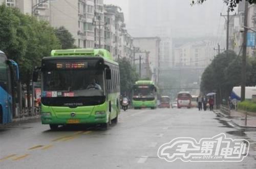 重慶快速充電混合動力客車運行實錄