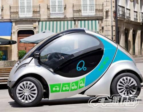 折疊電動汽車