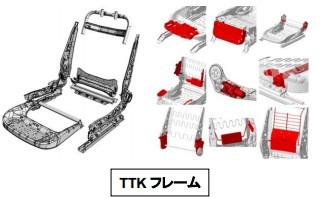 日本推出ConceptX-1轻量化座椅