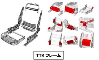 日本推出ConceptX-1輕量化座椅