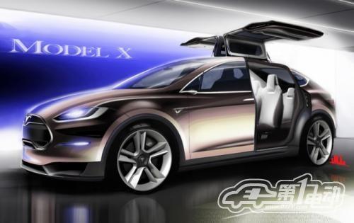 特斯拉Model X：大型SUV 首款电动车发布