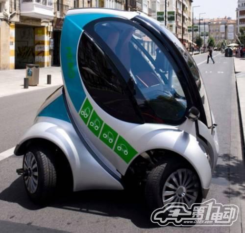 折疊電動汽車