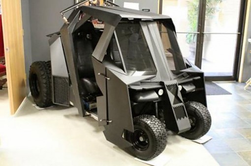 蝙蝠俠Tumbler電動高爾夫球車1.7萬美金售出