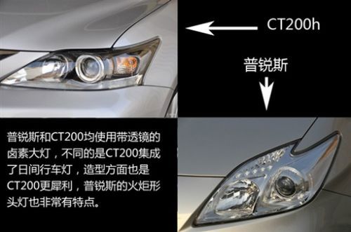 頂配普銳斯對比CT200h