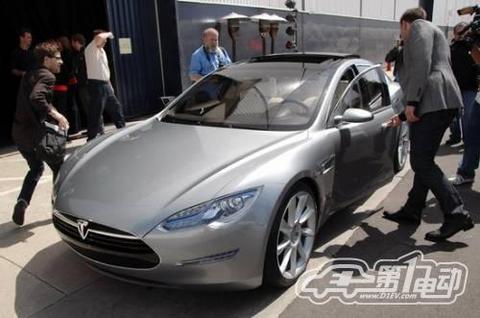 电动汽车图片 特斯拉Model S电动汽车
