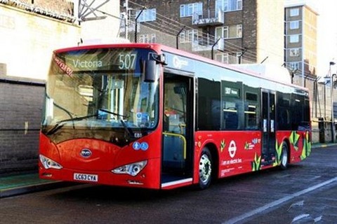 比亚迪K9电动巴士