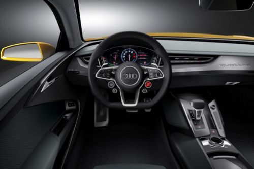 奧迪2013款插電混動概念車Sport Quattro