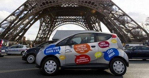 法国Autolib电动车租赁项目将扩展至亚洲