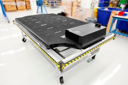 特斯拉Model S使用的电池板