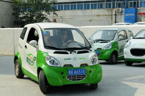 杭州電動汽車租賃項目”微公交”