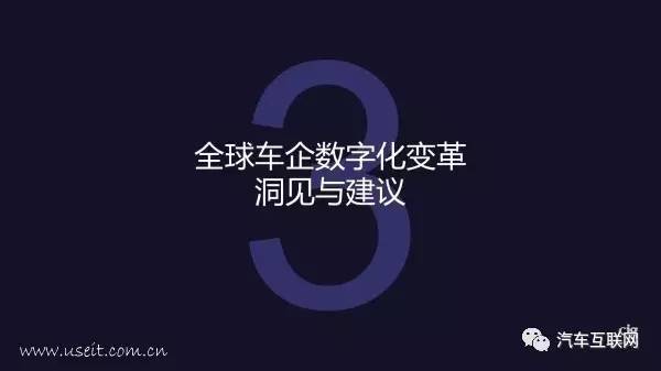 传统车企路在何方?50页全球汽车品牌数字化未