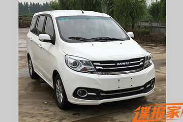 配80kW电动机 曝卡威纯电动MPV申报图